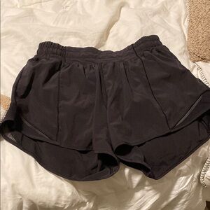 Lululemon Athletica Black Athletic Shorts Lightweight Design